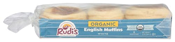 Rudis White English Muffins, 12 Oz