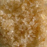 DIDI DAVIS FOOD Orange Ginger Flavored Cane Sugar - 5 oz Rice Paper Zip Bag - Light Brown, Orange