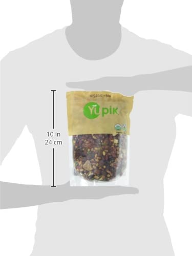 Yupik Organic Kathmandu Trail Mix, 1 Lb, With Premium Mango Slices, Almonds, Cranberries, Dry Roasted Soy Beans, Pumpkin Seeds,