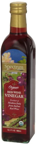 Spectspirit-inspired flavor Culinary Organic Red Wine Vinegar, 16.9 fl. oz., Pack of 1