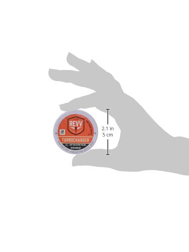 Revv Turbocharger, Single-Serve Keurig K-Cup Pods, Dark Roast Coffee, 24 Count