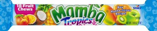 Mamba Tropics Fruit Chews 2.80 OZ (Pack of 24)
