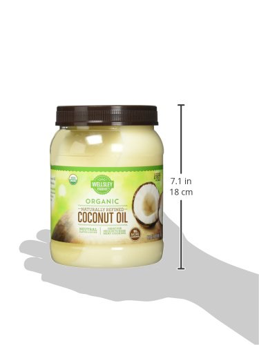 Wellsley Farms Organic Naturally Refined Coconut Oil, 56 Oz.