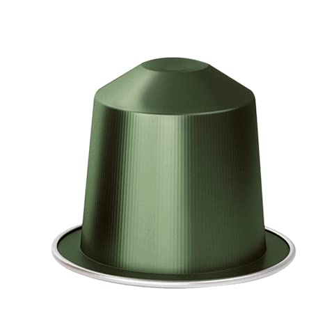 REAL COFFEE Organic Italian Espresso for Nespresso, 100 Aluminum compact pieces, Eco-Friendly Medium Roast, Fairtrade