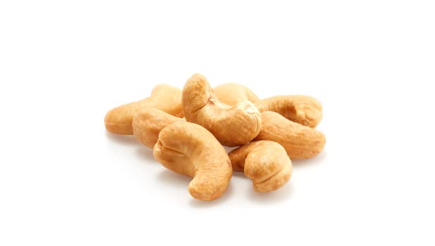 Yupik Organic Dry Roasted Cashews, 2.2 lb, Gluten-Free, Non-GMO, Vegan, Crunchy, Unsalted, Healthy Snacks, Kosher, Oil-Free, Source