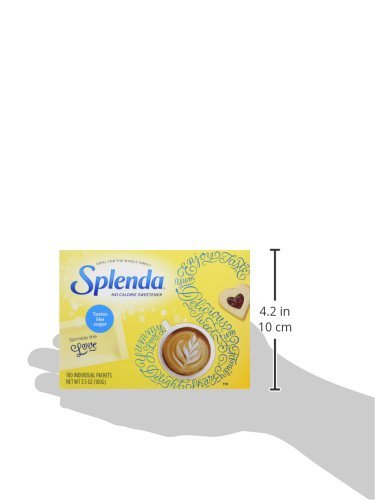 SPLENDA No-Calorie Sweetener Packets, 100 Count (Pack of 12), Model SP14000101