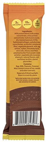 Nicks Peanot Choklad Krunch Nut Bar No Added Sugar Vegan 1.76 Ounce (Pack of 12)