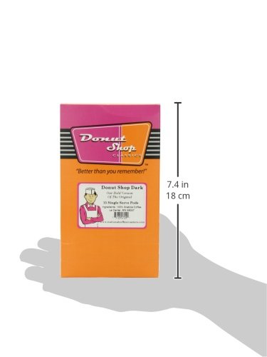 Donut Shop Dark, Bold, 15-Count (Pack Of 3)