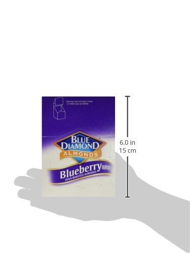 Blue Diamond Blueberry Flavored Almonds, 1.5 Ounce (Pack Of 12)