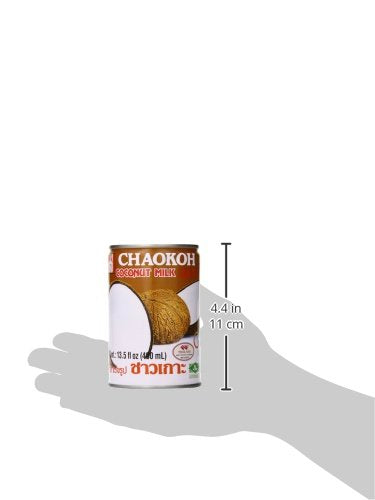 Chaokoh Coconut Milk, 13.5 Fluid Ounce (Pack Of 12)