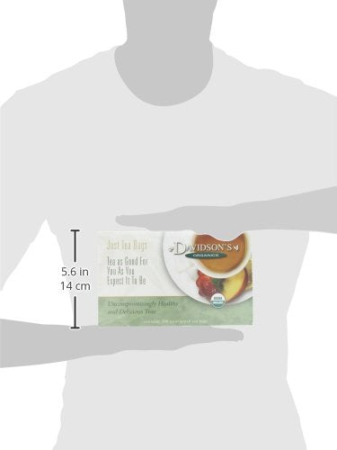 Davidson'S Organics, Yerba Mate, 100-Count Unwrapped Tea Bags