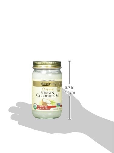 Spectrum Naturals Unrefined Coconut Oil (12X14 Oz)