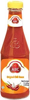 ABC Original Sambal Chili Sauce, Spicy Hot, Indonesian Dipping BBQ, No Preservative, 11.3oz / 335ml (Pack of 2)