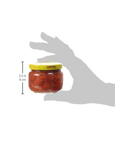 Cento Pimientos Sliced, 4 Ounce