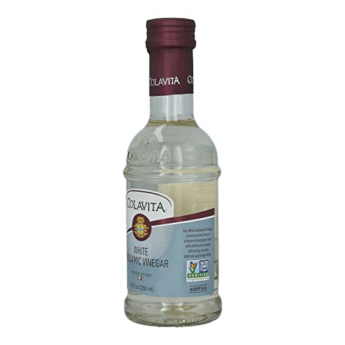 COLAVITA Balsamic Vinegar - White Balsamic, 1.42 Fl Oz (Pack of 6)
