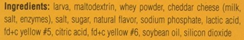 Hotlix Cheddar Cheese Larvets Edible Insects, 0.07 Ounce (Pack of 1), Model 124