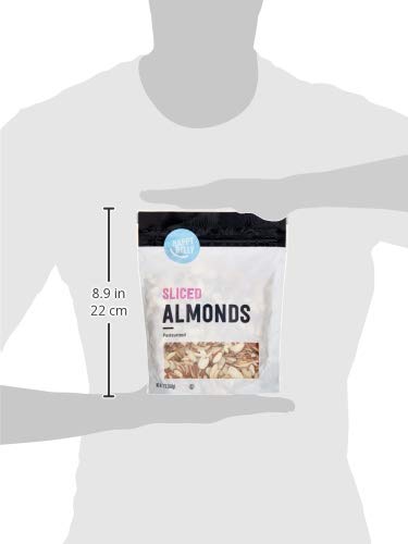 Happy Belly Sliced Almonds, 12 oz - Pack of 1, Perfect for Snacking and Baking
