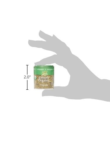 Simply Organic Oregano Leaf, Cut & Sifted, Certified Organic | 0.07 oz | Pack of 6 | Origanum onites