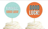 Andaz Press Farewell Retirement Party Decorations, Farewell! Good Luck!, Cupcake Toppers DIY Kit, 20-Pack