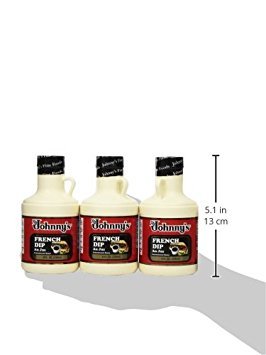 Johnnys French Dip Au Jus Concentrated Sauce, 8 Fl Oz (Pack of 6)