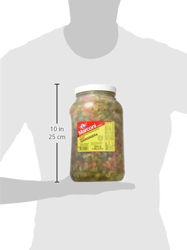 Marconi - The Original Chicago Style Hot Giardiniera - Gallon Plastic Jug