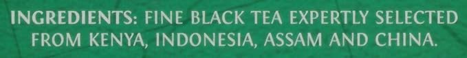 Twinings Irish Breakfast Black Tea Individually Wrapped Bags, 100 Count (Pack of 1), Flavourful, Bold, and Robust, Caffeinated,