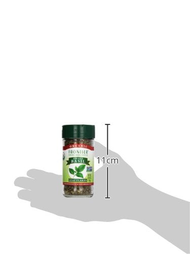 Frontier Organic Spices, Sweet Basil, 0.56 Ounce (Pack of 6)