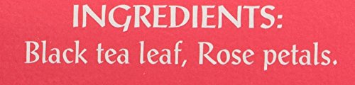Triple Leaf Tea Black Tea Bags, Rose, 20 Count