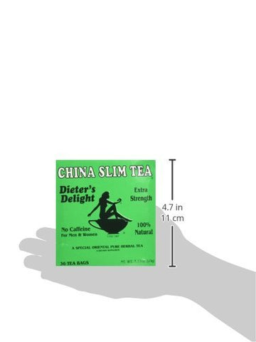 Tea Pot Tea China Slim Diet, 3.17-Ounce Units (Pack Of 4)