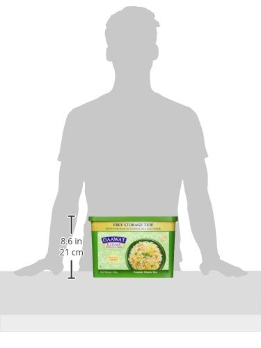 DAAWAT Ultima Extra Long Grain Basmati Rice, Aged 2 Years, 10lbs - Premium Quality, Aromatic, Gluten-Free Indian Rice