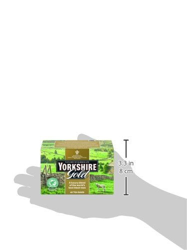 Yorkshire Tea Taylors Of Harrogate Yorkshire Gold, 40 Teabags, (Pack Of 6), 40 Count (Pack Of 6) (1006)