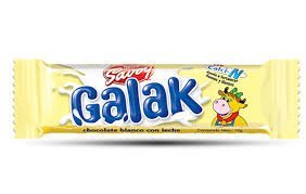 Galak Chocolate Blanco Con Leche/White Chocolate With Milk, 12 Und X 30 Gr C/U / 12 Bars X 1.06 Oz Each