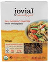 Jovial Organic Einkorn Fusilli Pasta - Whole Wheat - 12 oz - Pack of 1 - Model 047631