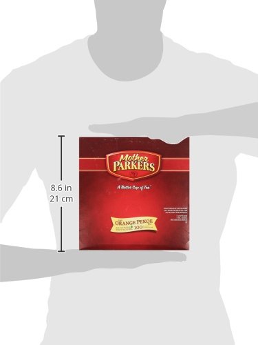 Mother Parker's Orange Pekoe Hot Tea - 100 Count Box - Premium Quality Black Tea