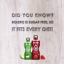 Bolero- Sugar Free Drink Mix Packets Strawberry Fruit Flavors | Powdered Flavored Water Packets | 36 Singles Sticks On The Go Pa