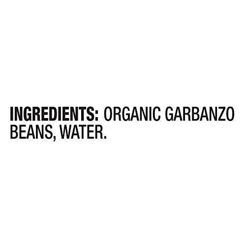 Westbrae Natural Organic Garbanzo Beans, No Salt Added, 15 Oz (Pack of 12)