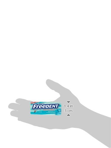Wrigleys Freedent Gum Plen T Packs, Spearmint, 15 ct