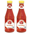 ABC Extra Hot Chili Sauce, Spicy Hot Sauce, Sambal Chili, Stir Dipping BBQ, Indonesian ABC Sauce, 11.3oz / 335ml (Pack of 2)