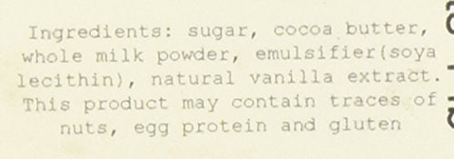 Valrhona 4660 Ivoire Feve 35% White Baking Chocolates from OliveNation, Rich Wafers for Baking & Melting - 1 lb