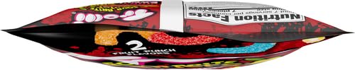 Trolli Sour Brite Crawlers Candy, Fruit Punch Flavored Sour Gummy Worms, 7.2 Ounce (Pack of 2)