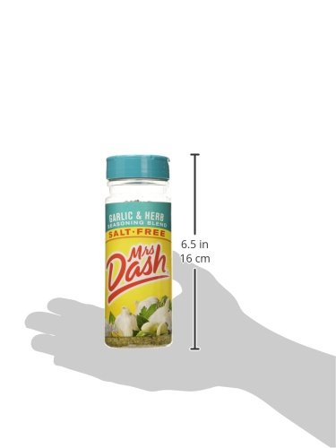 Dash Salt-Free Seasoning Blend, Garlic & Herb, 6.75 Ounce (Pack Of 2)