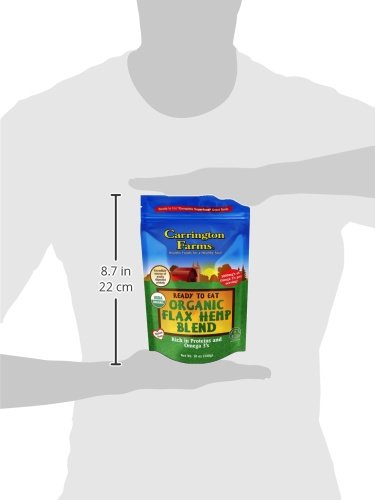 Carrington Farms Organic Flax Hemp Blend, Gluten Free, Usda Organic, 10 Ounce