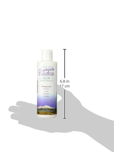 George'S Aloe Vera Herbal Rubdown - 8 Fl Oz, 8 Ounce