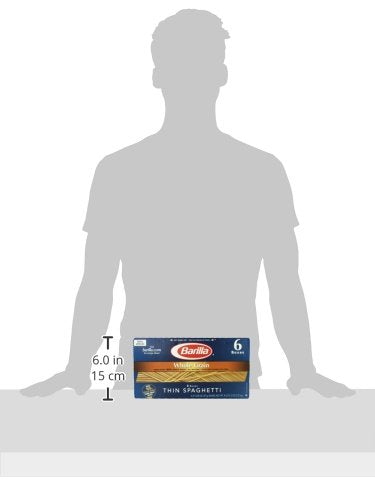Barilla Whole Grain Thin Spaghetti, 13.25 Ounce (Pack Of 6)