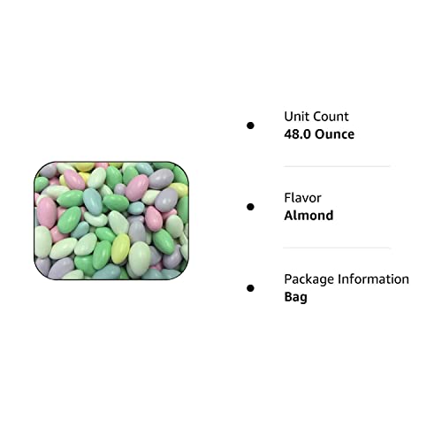 Jordan Almonds Pastel 3 Lbs