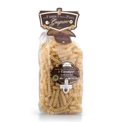 LA FABRICA DELLA PASTA di Gragnano CAVATAPPI: Delicious Short Cut Pasta Perfect for Italian Dishes and Recipes - Shop now for Au