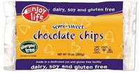 Enjoy Life Semi-sweet Chocolate Chips -- 10 oz Each / Pack of 12