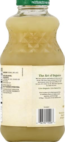SANTA CRUZ ORGANIC Organic Pure Lime Juice, 32 FZ