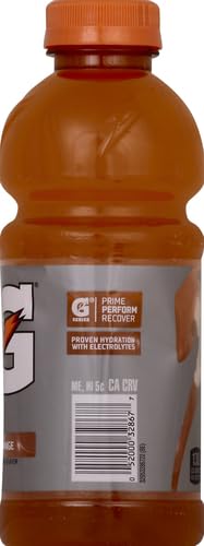 Gatorade Orange Thirst Quencher, 20 Fl Oz Bottle
