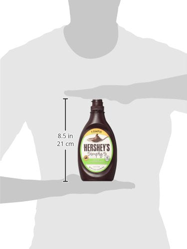 Hershey'S Chocolate Syrup, Simply 5, 21.8 Ounce (Pack Of 6)